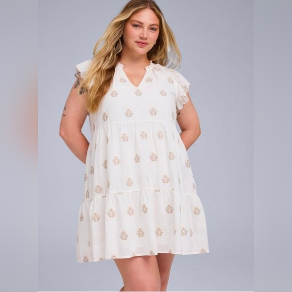 Belle Isle‎ Tiered Mini Dress - Picture 3 of 3